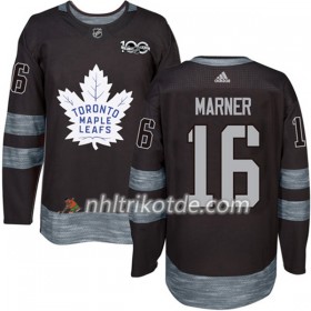 Toronto Maple Leafs Trikot Mitchell Marner 16 1917-2017 100th Anniversary Adidas Schwarz Authentic - Herren